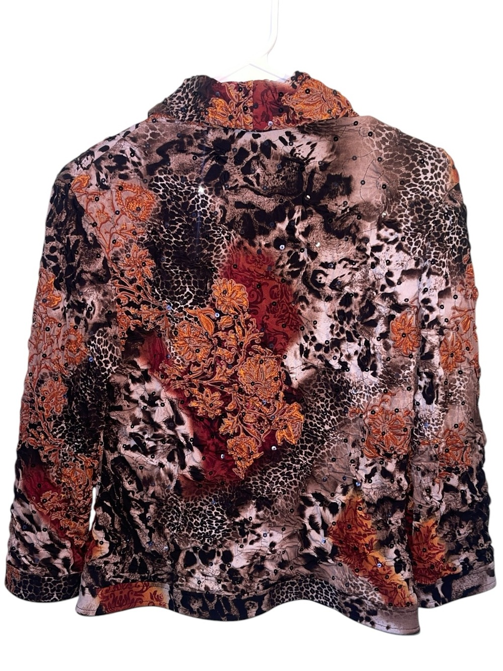 Jospeh Ribkoff Vintage, mixed print jacket. Size 10 GUC - Picture 5 of 10